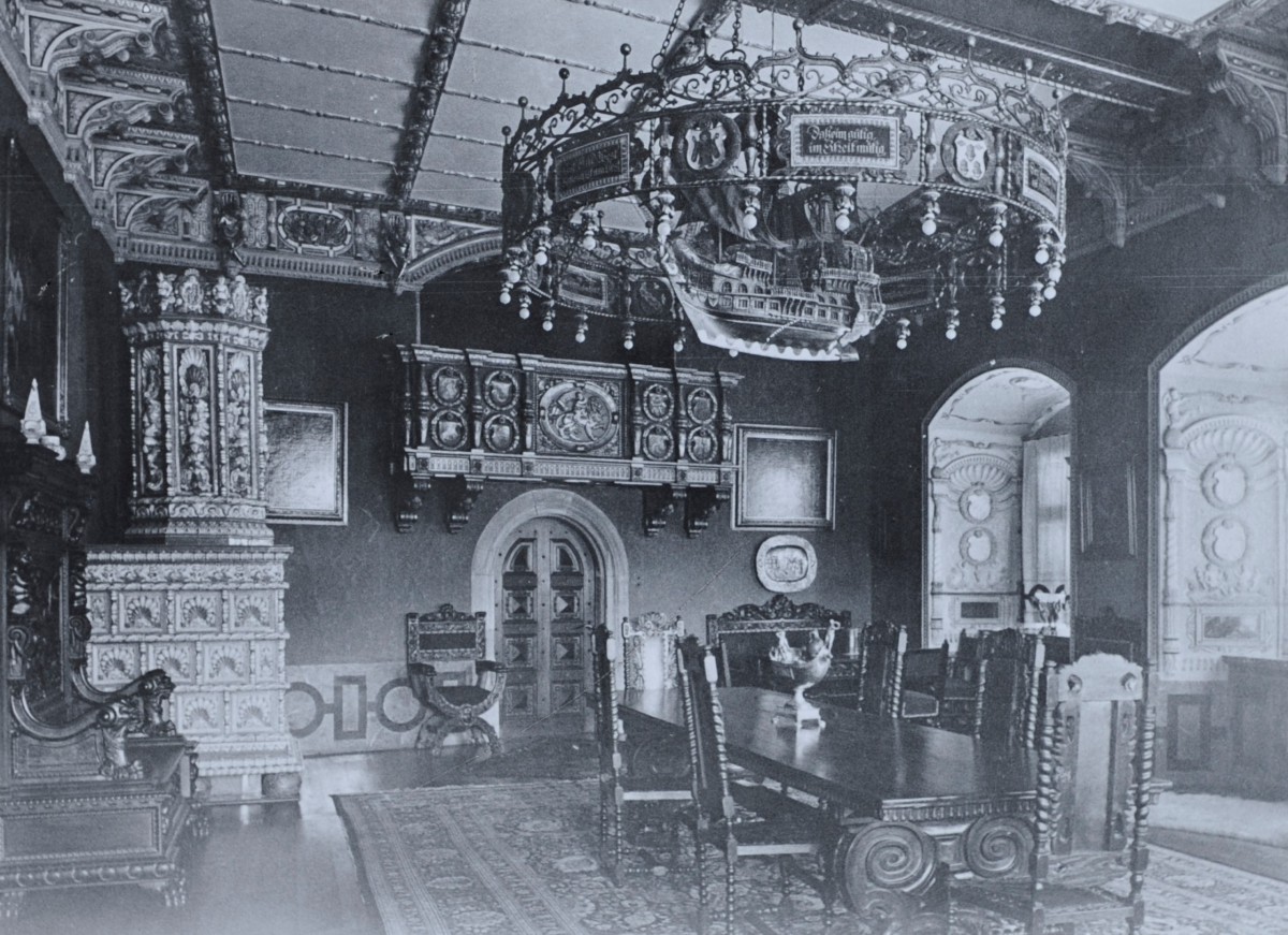 Roter Saal um 1920 (SW)
