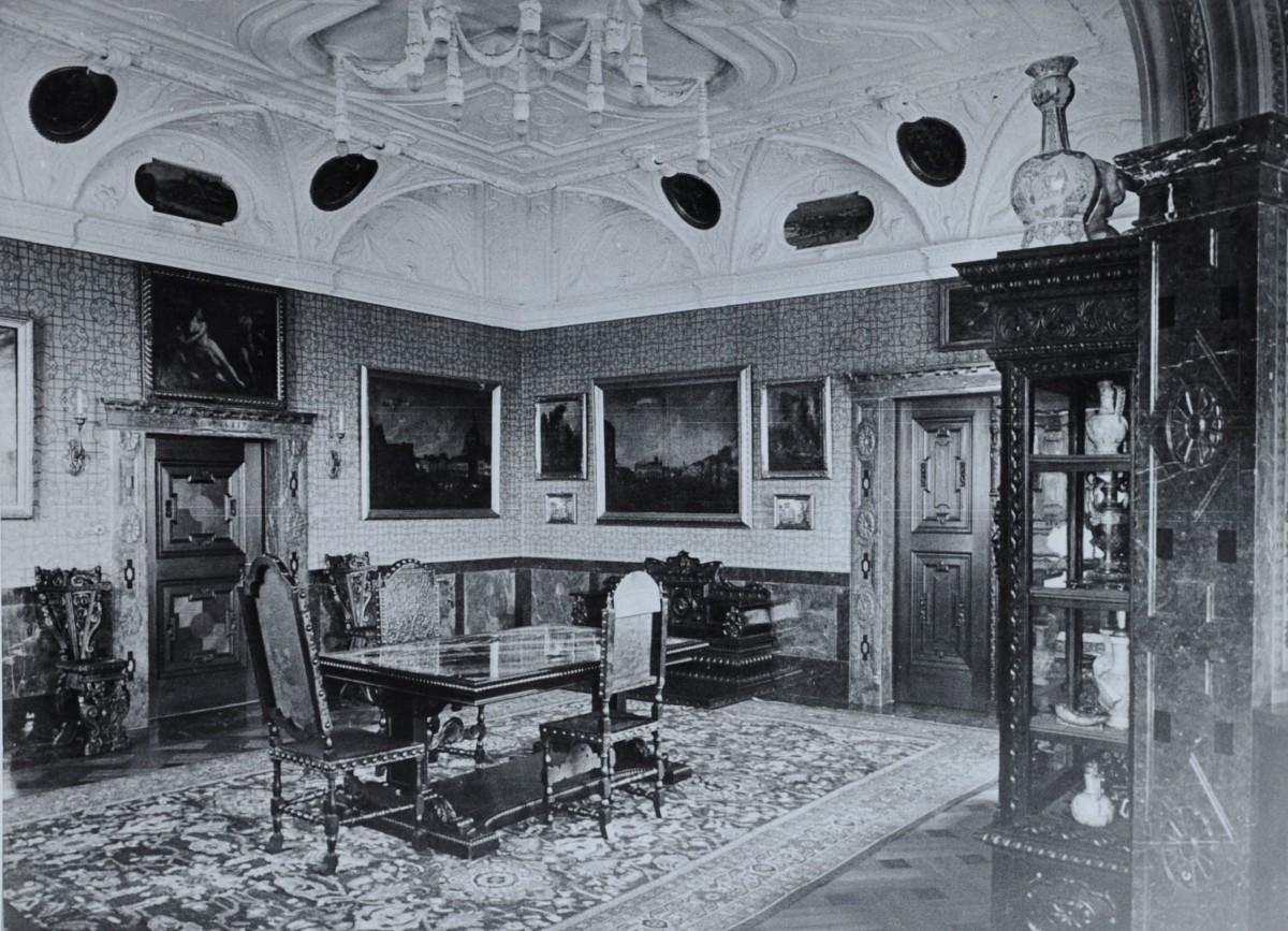 Fürstenzimmer um 1920 (SW)