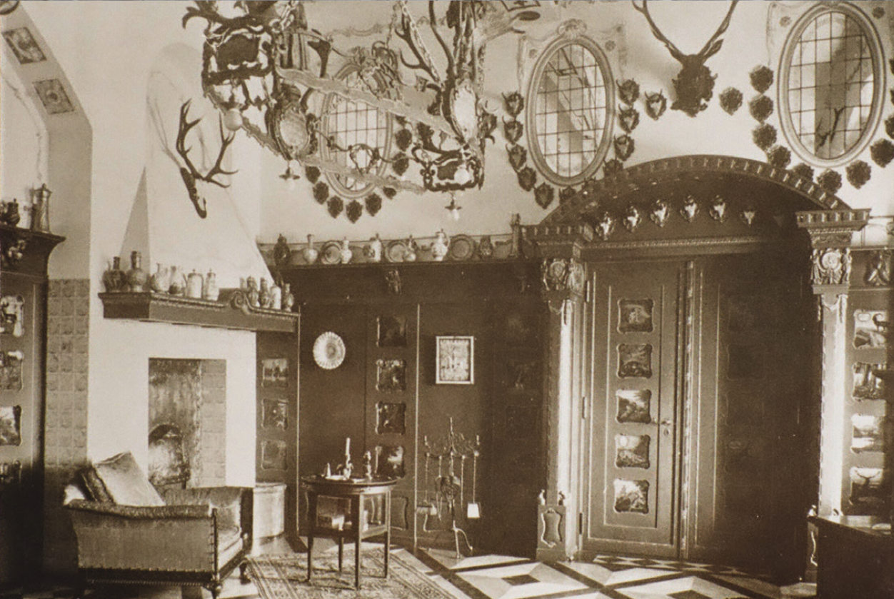 Jagdzimmer, 1920 (SW)